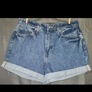 Wild Fable Blue Relaxed Fit Jean Shorts